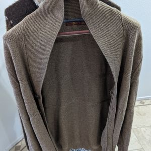 7 For All Mankind XL Cotton Cardigan